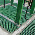 Cubierta del panel de pisos de rejilla moldeada de fibra de vidrio GRP FRP